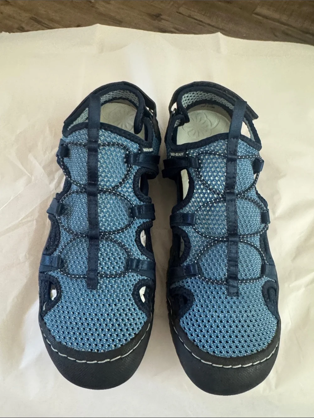 Like New, JBU Sport  water easy mesh sandals .